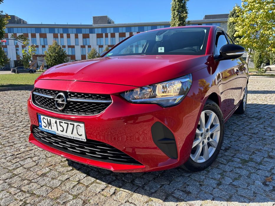 Opel Corsa 1,2 75KM I Właściciel 59000km Asystenci Klima Alu Felgi Salon PL 2020r