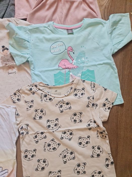 Футболки та реглани на дівчинку 5-6 років