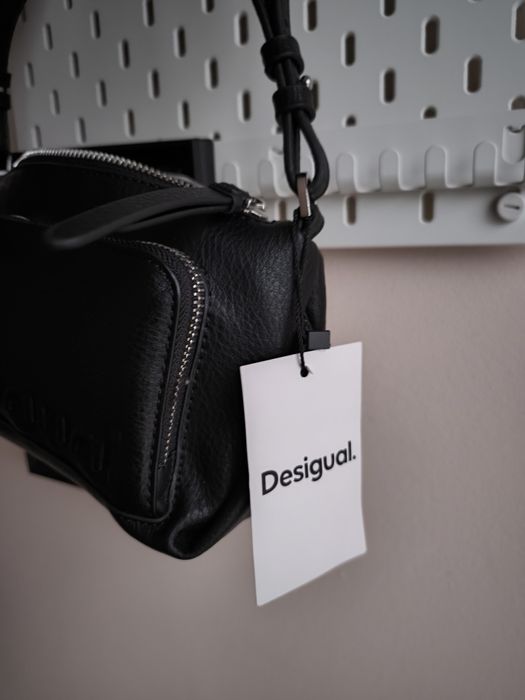 Сумочка Desigual HALF LOGO FW24 MONIC (чорна)