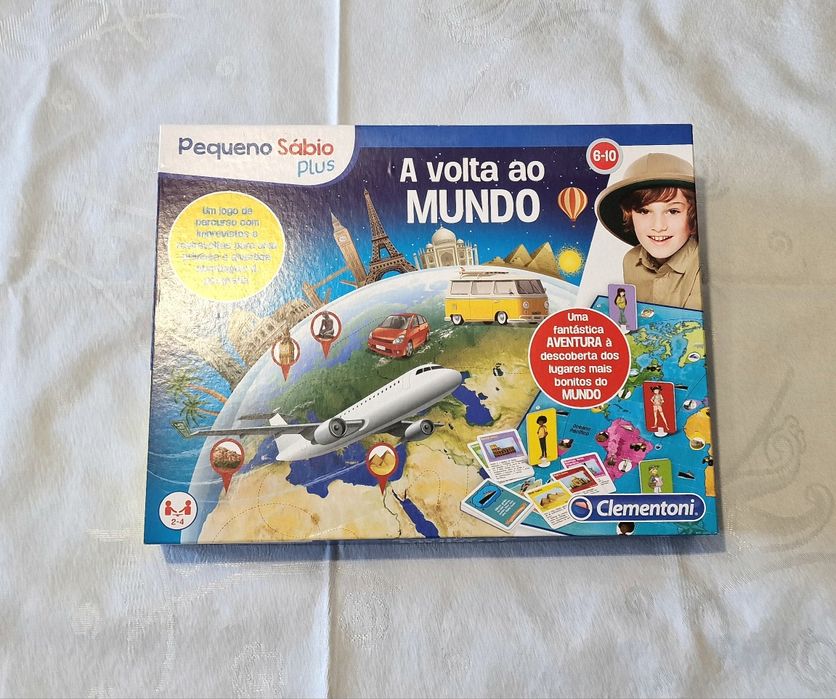 Clementoni Pequeno Sábio Plus A Volta ao Mundo