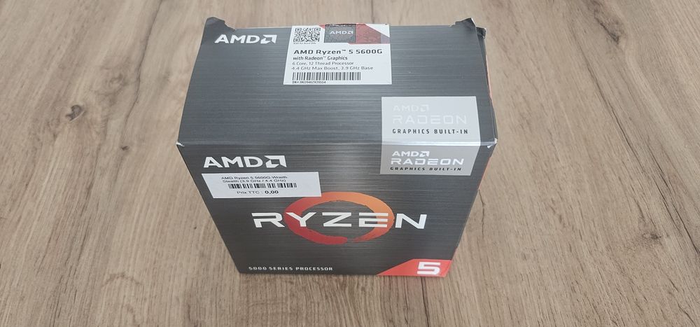 AMD Ryzen 5 5600G AM4 com gráficos Radeon