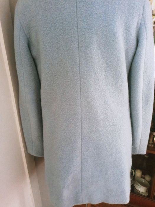 Kurtka blekit zatrzaski prosta 36 only