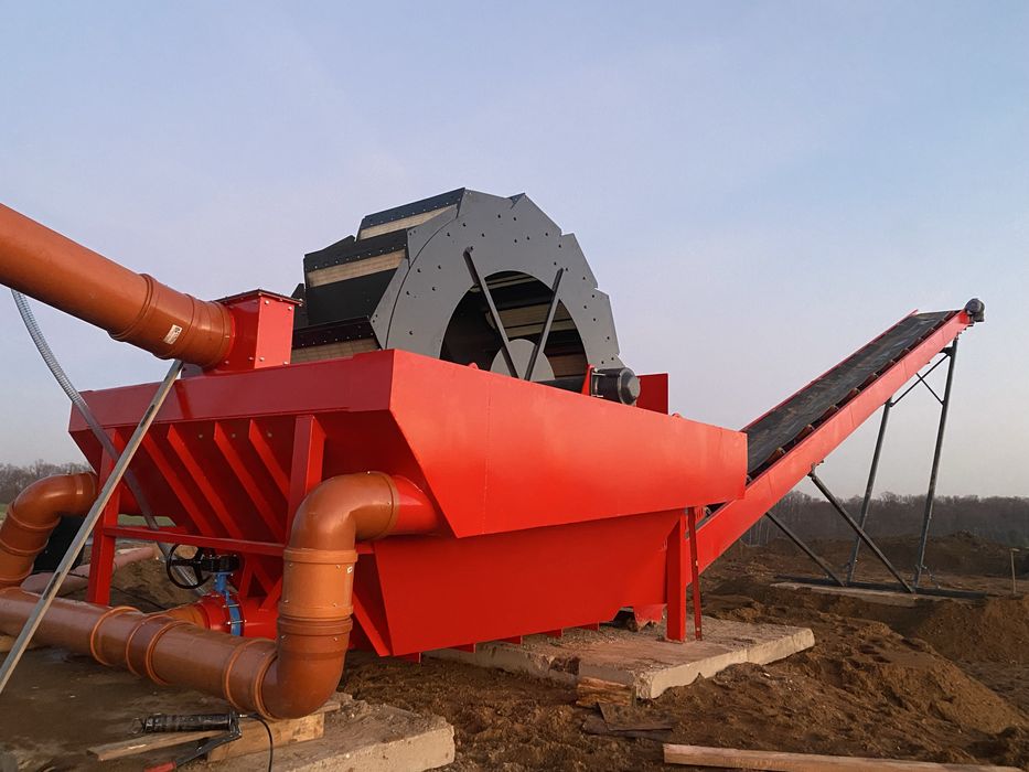 Mobilny przesiewacz zakład do przesiewania na mokro terex powerscreen