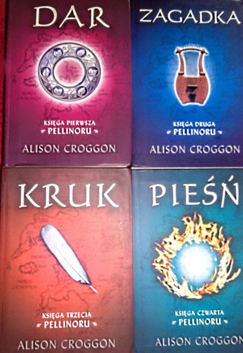 Alison Croggon Księgi Pellinoru seria fantasy