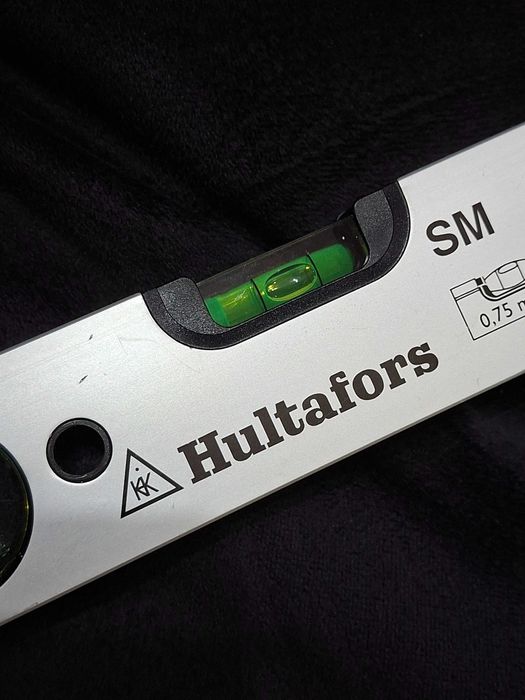 Poziomica aluminiowa Hultafors 30cm 300mm trwałe libelle