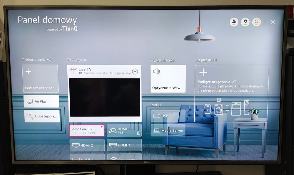 Telewizor LG LED 50 cali 4K
