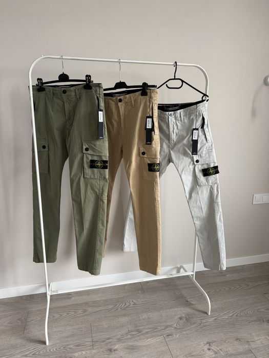 Карго штаны Stone Island (брюки, чиносы)