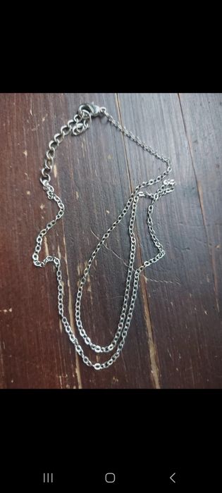Łańcuszek ze srebra z przedłużką