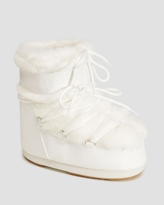 Оригінал Зимові чоботи Moon Boot MB ICON LOW FAUX FUR