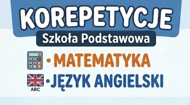 Korepetycje dla uczniow Szkoły Podstawowej