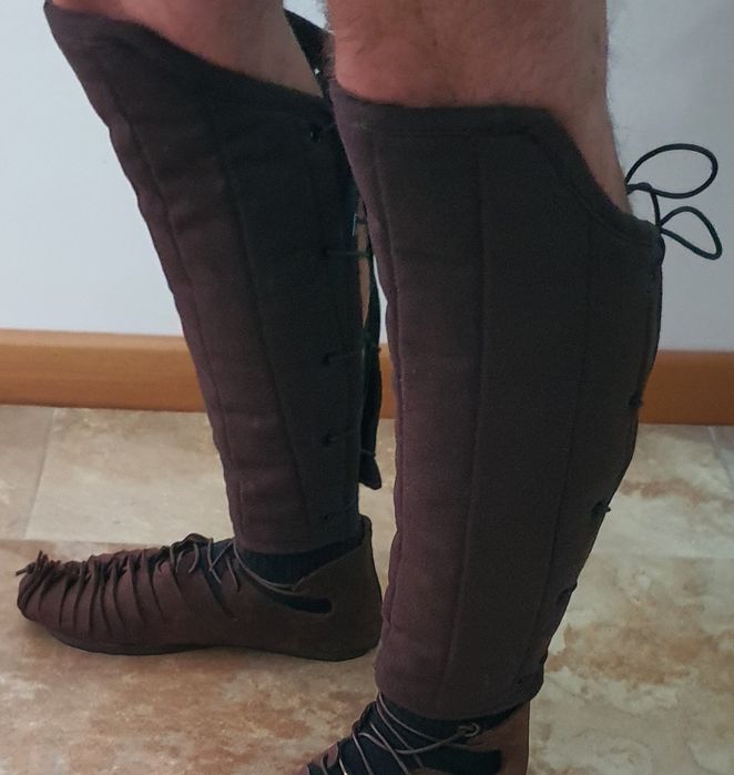 Grevas de algodão castanhas