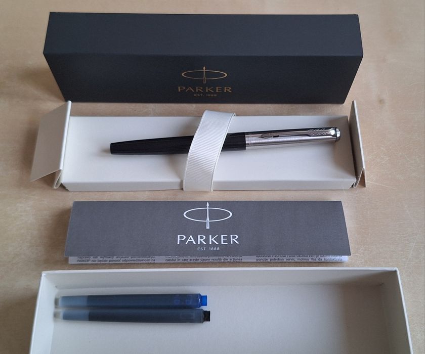 Pióro Parker nowe z nabojami