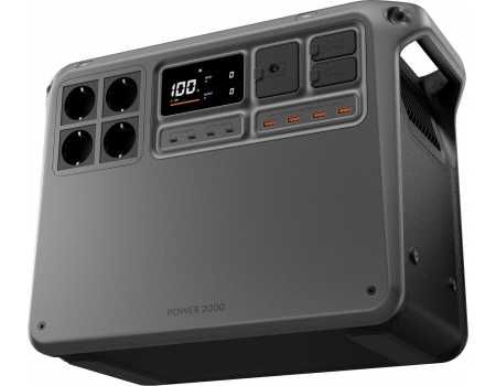 DJI Power 2000 (DYM2000H) — это мощная портативная зарядная станция флагманского уровня с емкостью  2048 Вт·ч и номинальной выходной мощностью 3000 Вт
