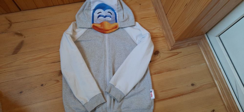 Толстовка Kinder с капюшоном, рост 141, 146 см.