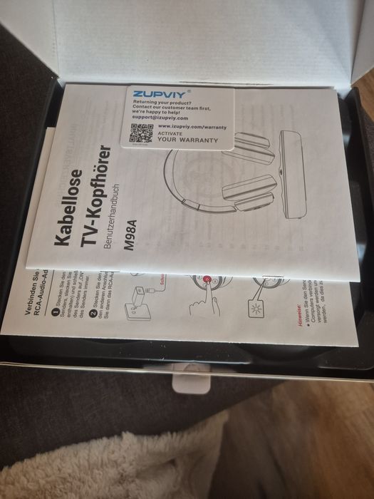 Sluchawki do telewizora Zupvity.Nowe