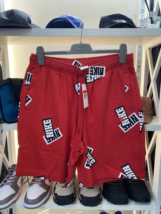 Шорти Nike Sportswear Sport Essentials+ French Terry Shorts Red оригінал