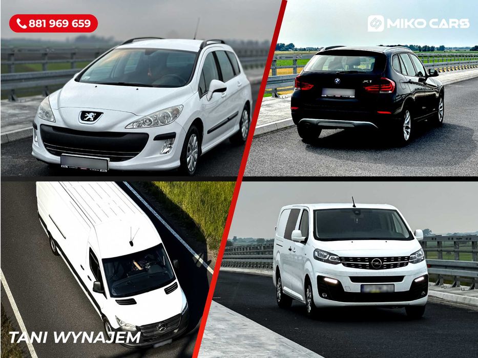 Auto Zastępcze BEZ KAUCJI | Awaria? Wypadek? Wynajem auta od 50 zł/24h