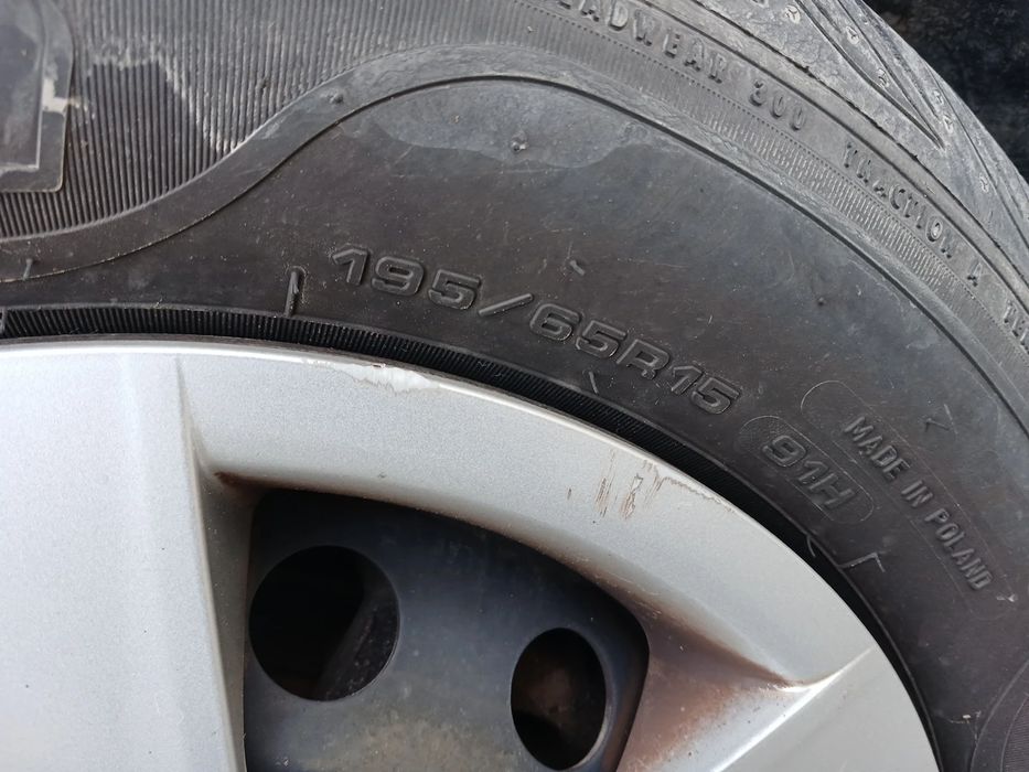 Jante trás esquerda KIA Venga Van (YN)