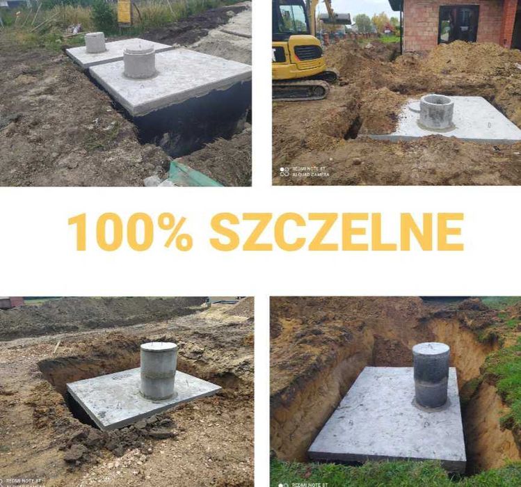 Szambo Betonowe Szamba Kanał Samochodowy Piwnica Ogrodowa