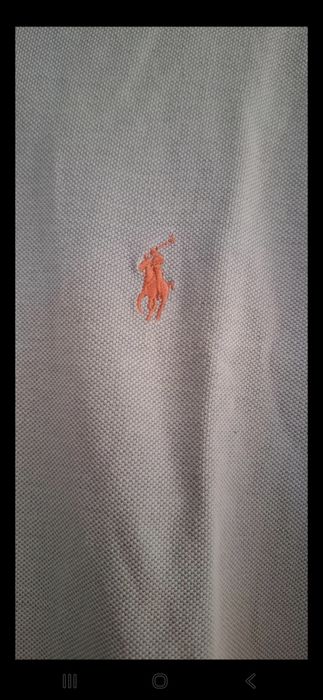 Polo Azul Claro Ralph Lauren - Homem M