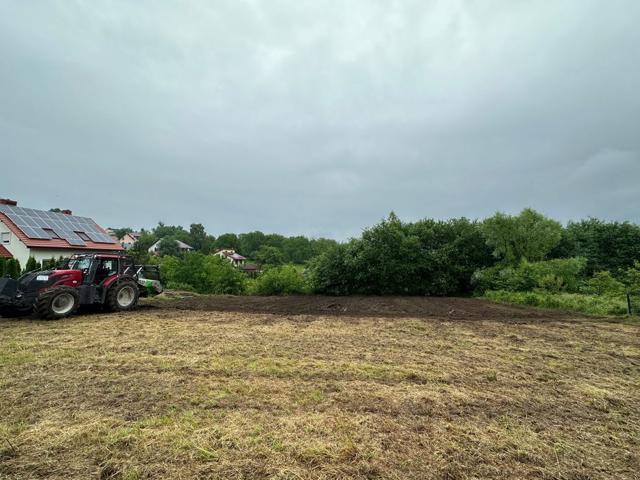 Usługi Mulczerem leśnym (karczowanie, oczyszczanie) Wycinka drzew.