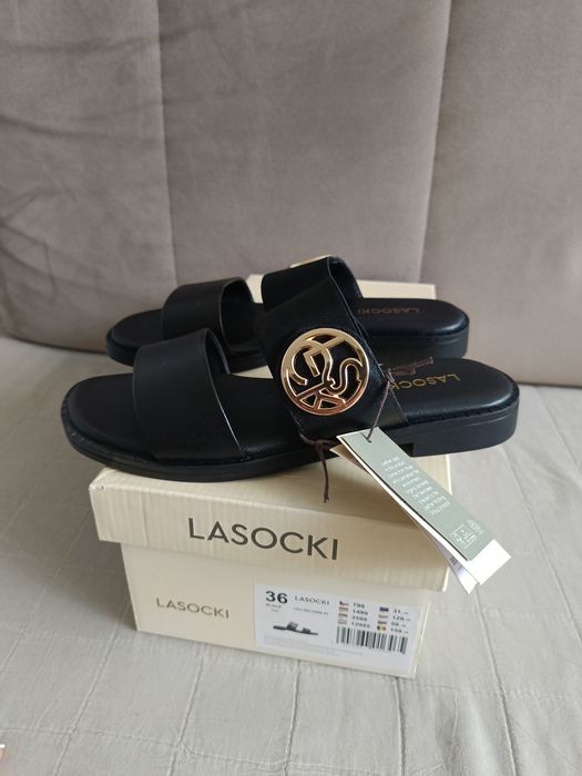 Nowe Klapki Lasocki r.36