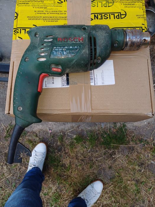 Wiertarka Bosch PSB500RE uszkodzona