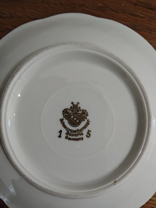 Filiżanka ze spodkiem Schwarzenhammer Germany