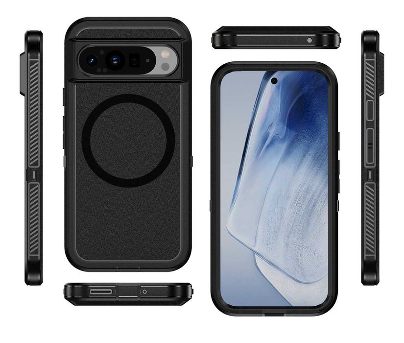 Google Pixel 9 Pro XL Противоударный чехол 360 бампер все модели Чохол