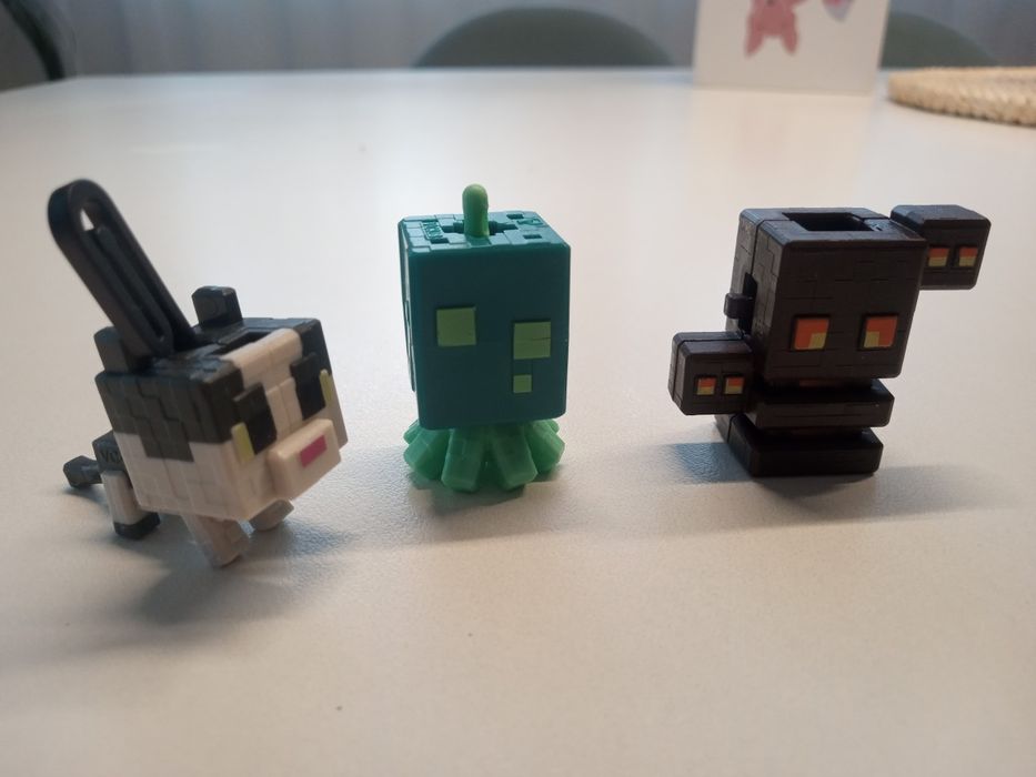figurki Minecraft creeper joy kinder