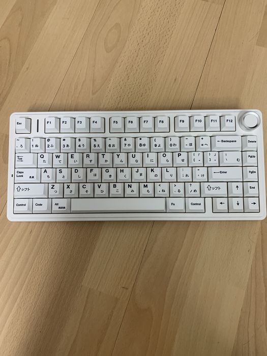 Aula f75 Custom Akko Creamy Yellow Pro v3