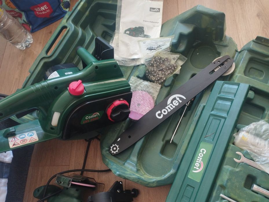 Електрична Пила+ Заточний Станок