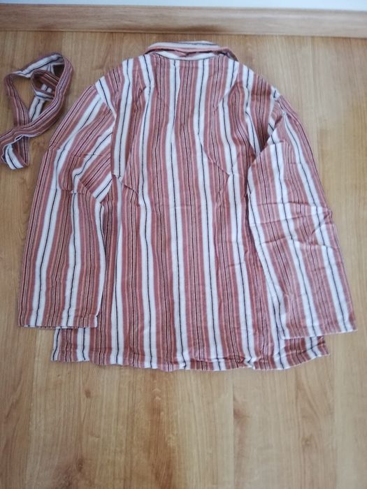 Nowa piżama męska flanelowa roz S /M - PRL