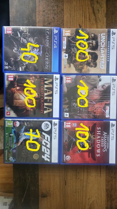 Sprzedam gry na ps5