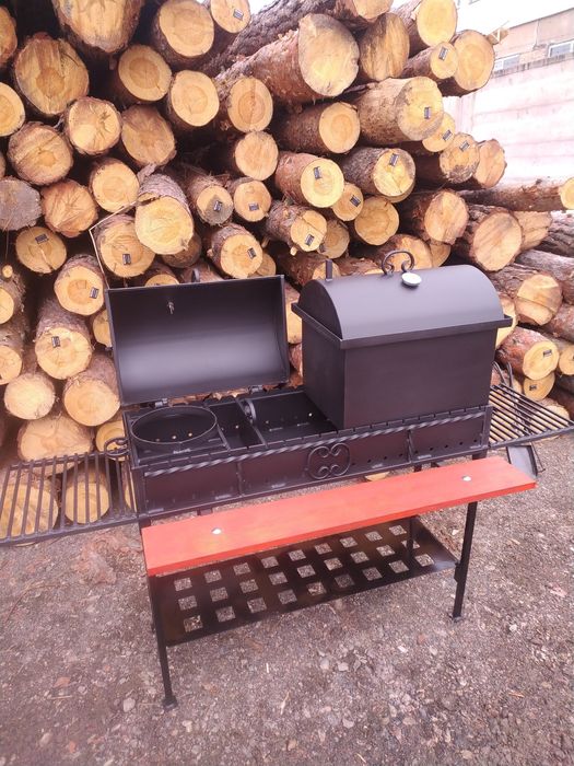 Коптильня гарячого копчення.