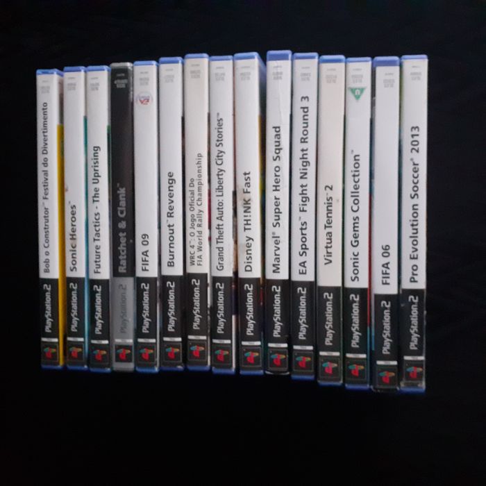 15 jogos originais PSP2 Originais.