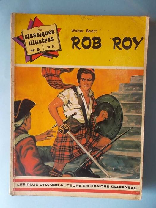 Les classiques illustrés - 4 álbuns em francês de 1973. BD Clássica.