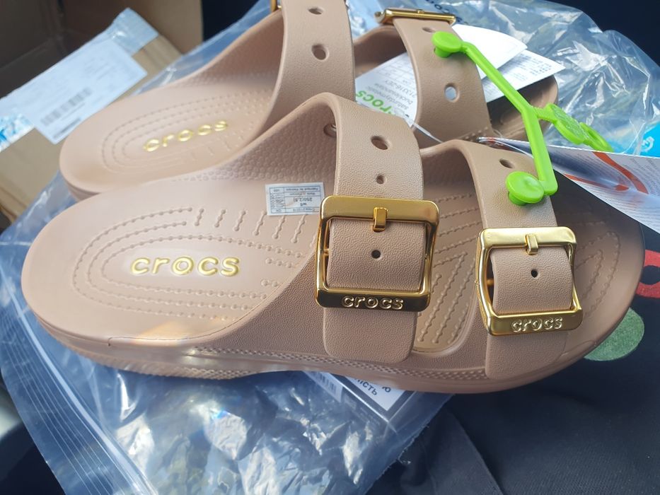 Crocs Saturday w7 w8 latte крокс сабо шльопанці 37 38 39
