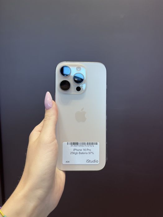iPhone 16 Pro Max 256GB Pustynny | Bateria 97% | Rozliczymy Twój iPhone | Gwarancja 12 mies.