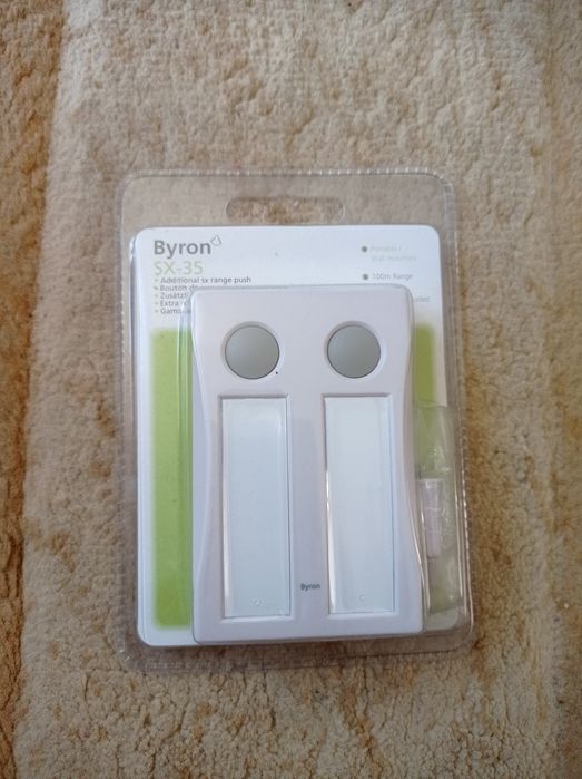 Byron SX-35 Dodatkowy dzwonek do drzwi Twin Bell Push