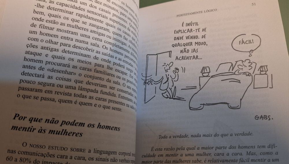 Porque é que os homens nunca ouvem nada...
