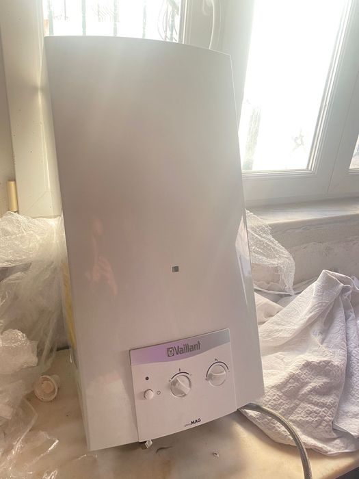 Esquentador inteligente VAILLANT a gas butano de bilha