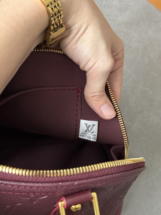 Torebka Louis Vuitton alma burgundy