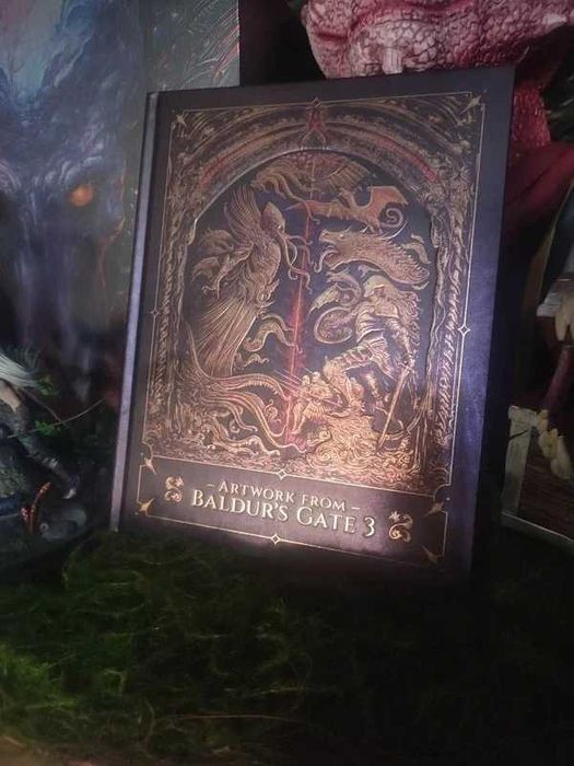 Baldur's Gate 3 artbook z Edycji Kolekcjonerskiej