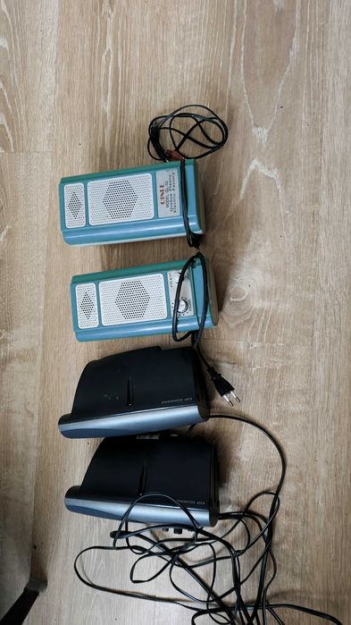 Набір колонок (3 шт) Trust + Qinle + Bluetooth