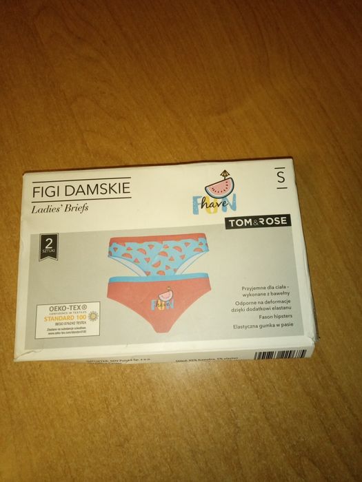 2x nowe Figi damskie majtki rozmiar S (3)