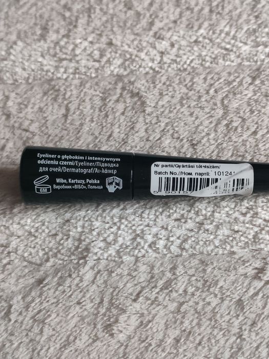 Wibo czarny eyeliner do oczu deep black nowy eyeliner Rossmann