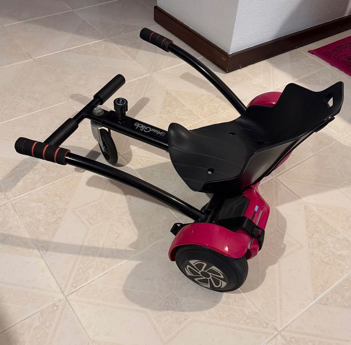 2 Hoverboard + 1 Kart com Led’s e Bluetooth.