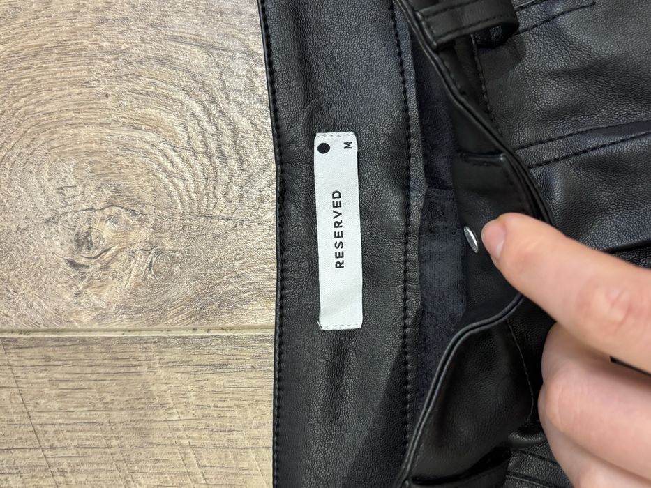 Шкіряні штани Reserved M РЕЗЕРВ