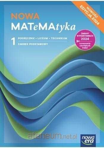 Nowa MATeMAtyka 1 Podręcznik + Karty Pracy ze zbiorem zadań zakres Podstawowy Nowa Era